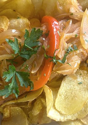 Foto de Bacalhau com Cebolada