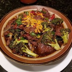 A picture of Spicy - Orange Asian Beef.