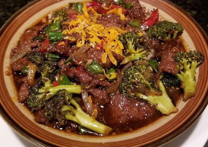 Recipe of Homemade Spicy - Orange Asian Beef