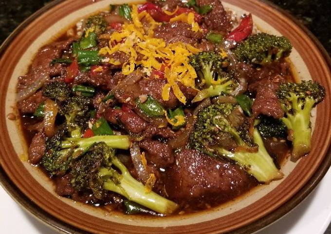 Simple Way to Make Ultimate Spicy - Orange Asian Beef