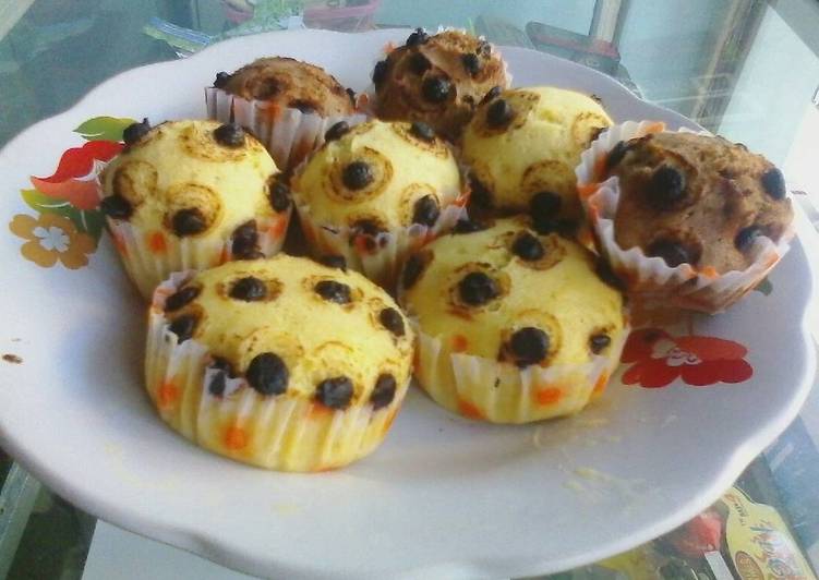 Bagaimana Membuat Muffin kukus rasa butter, Bikin Ngiler