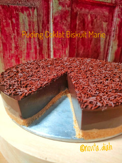 Foto resep Puding Coklat Biskuit Marie