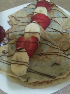 صورة لوصفة كريب حلو