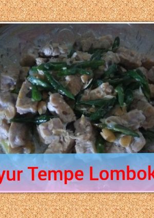 Foto resep Sayur Tempe Lombok Ijo