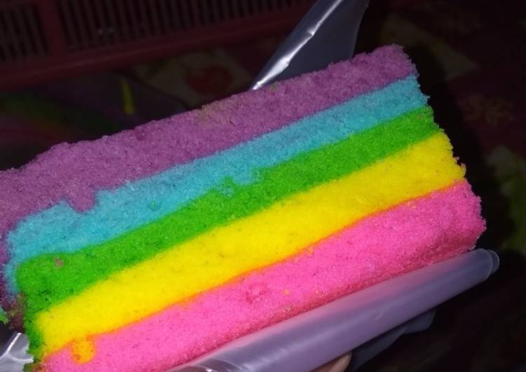 Resep Rainbow tart,, Sempurna