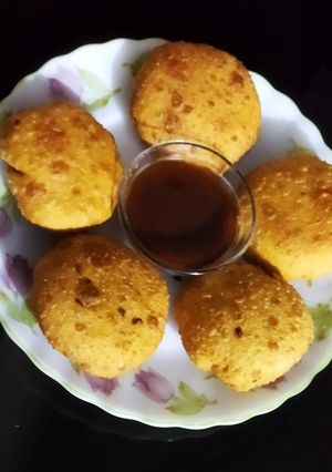 A picture of Green peas Coconut Kachori.