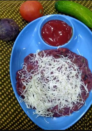 A picture of Instant ragi uttapam.