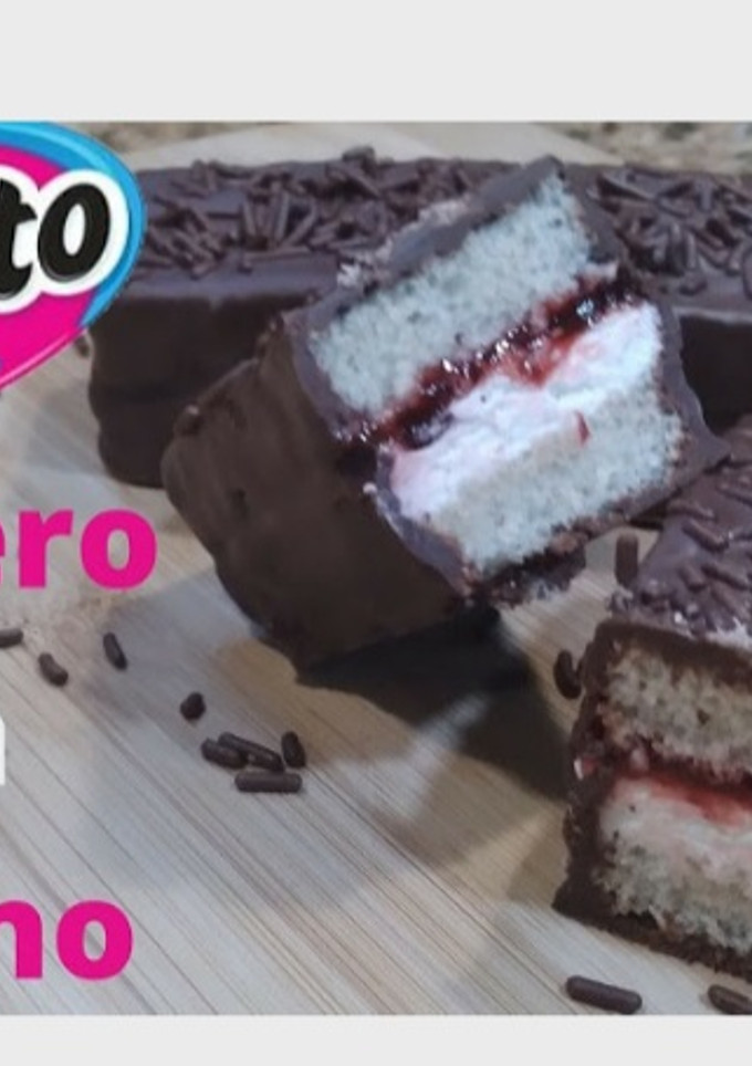 Una foto de Gansitos caseros sin horno