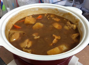 兩人份雞肉咖哩飯 的食譜成品照片