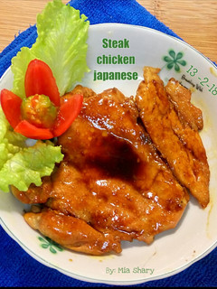 Foto resep Steak chicken japanese