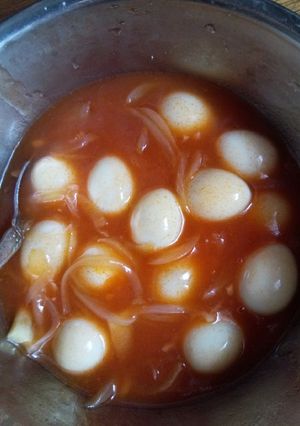 Foto resep Telur Puyuh Soas Tomat