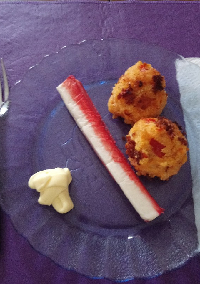 Una foto de Croquetas de papa riquísimas!