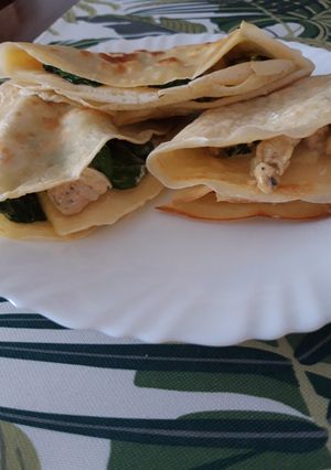 Zdjęcie przepisu Naleśniki gyros.