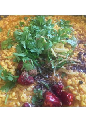 A picture of Dhaba Style Mash Dal.