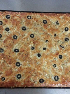 A picture of Focaccia bread.