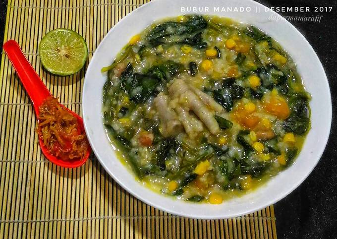 Resep Bubur manado spesial Anti Gagal