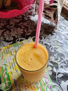 A picture of Mango lassi.