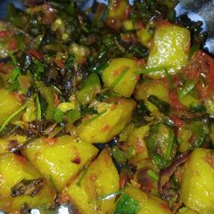 A picture of Okra mboga.