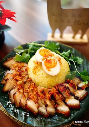 Hình của món Xôi xá xíu🐷🐷🐷.