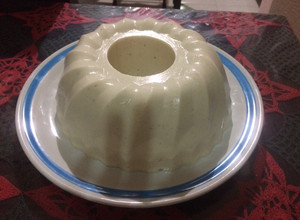 Una foto de Gelatina de guanábana
