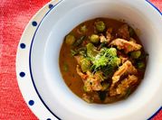 A picture of groundnut oil curry