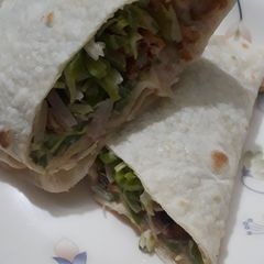Dynamite chicken wraps.. A picture of Dynamite chicken wraps...
