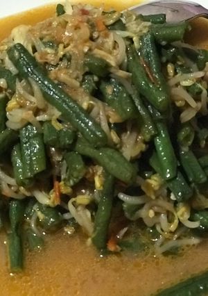 Foto resep Tumis tauge kacang panjang