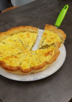 Une photo de °Quiche aux 2 asperges°