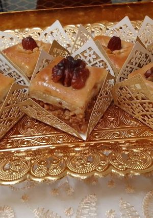 صورة لوصفة بقلاوة