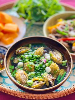 Hình của món Canh Khổ Qua Mini Nhồi Thịt.