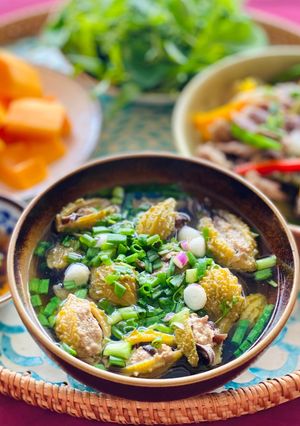 Hình của món Canh Khổ Qua Mini Nhồi Thịt.