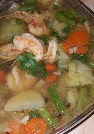 Foto resep 4. Sop Udang Manis
