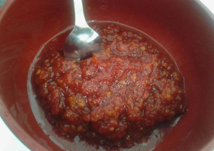  Resep  Sambel bawang  matang  oleh mrs Toufan Cookpad