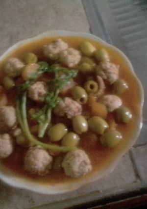 صورة لوصفة زيتون كفتة