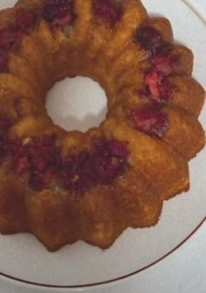 Foto de Bolo de Iogurte e Framboesas