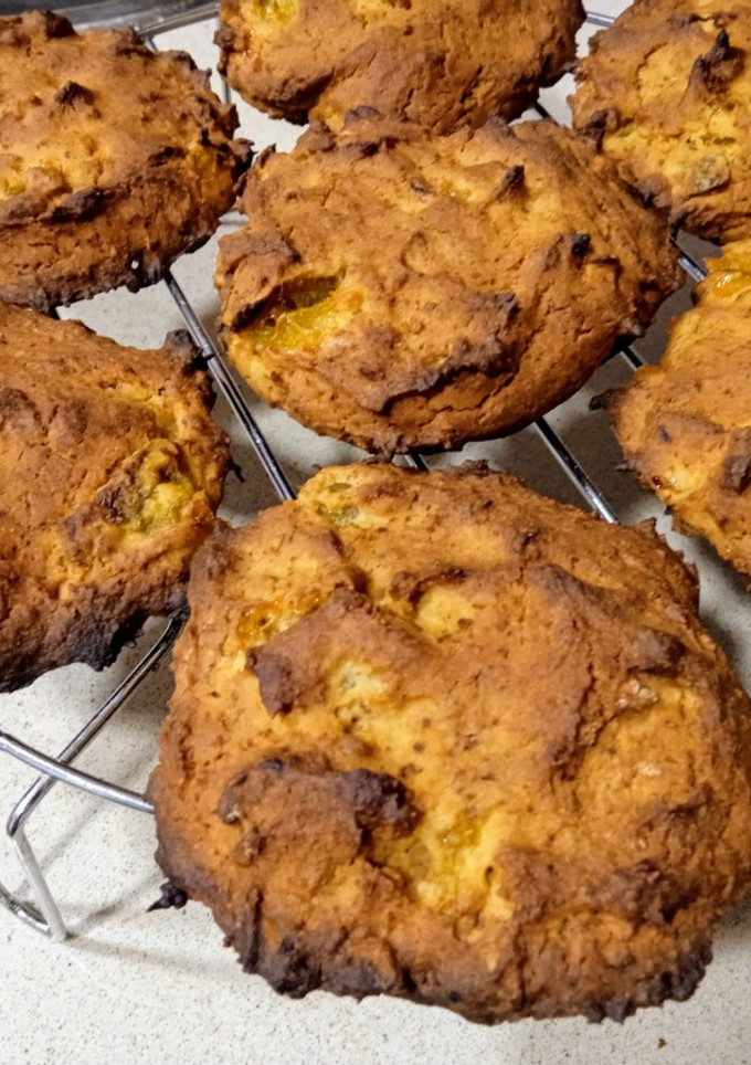 Una foto de Galletas de ciruelas Claudias sin gluten