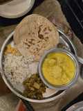 Achari alu kadi rice