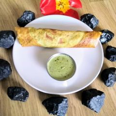 A picture of Moong dal dosa.