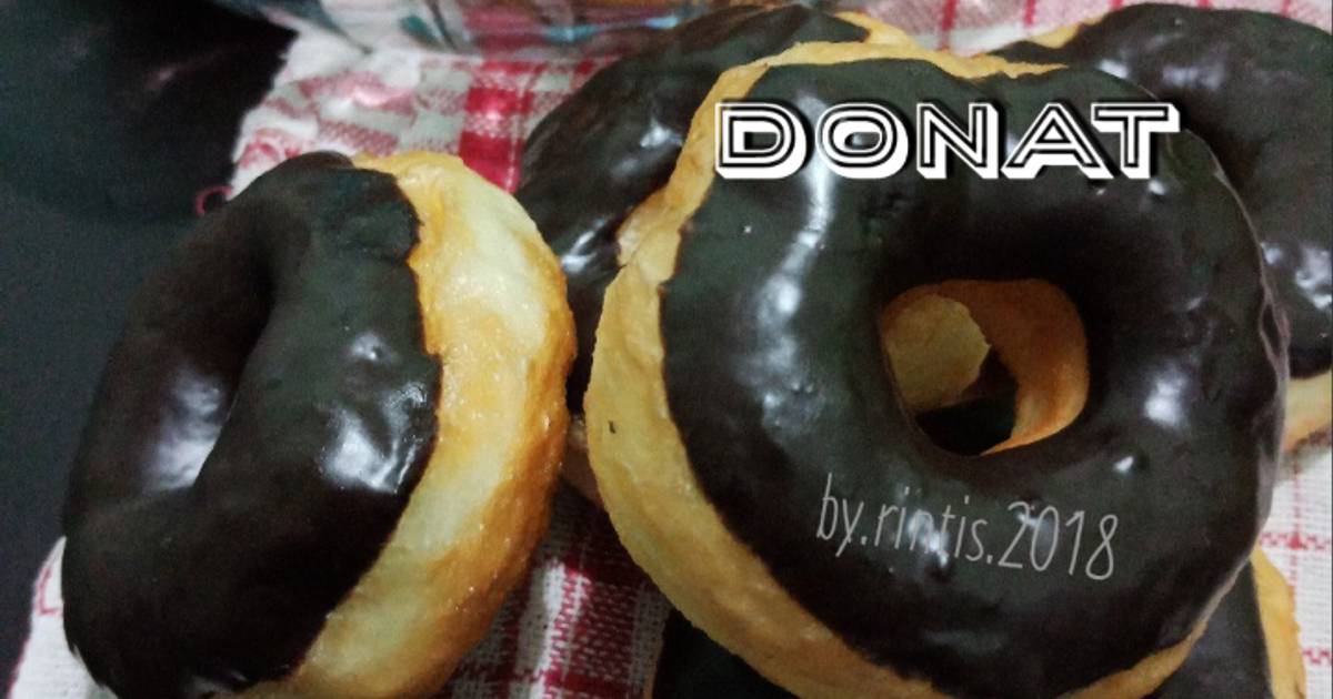 437 resep  donat  topping coklat  leleh  enak dan sederhana 