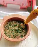 Bữa sáng cho bé : Cháo cua rau ngót