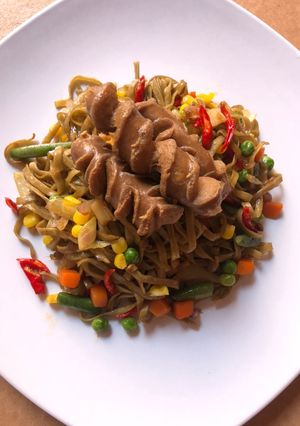 Foto resep Mie Sayur Sehat #dapurwiwin 👩🏻‍🍳
