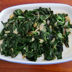 Delicious Veggies from the garden, Spinach & Chard A picture of Delicious Veggies from the garden, Spinach & Chard.