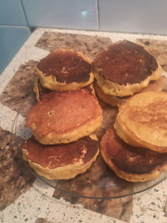 Una foto de Pancakes de zapallo veganos🥞