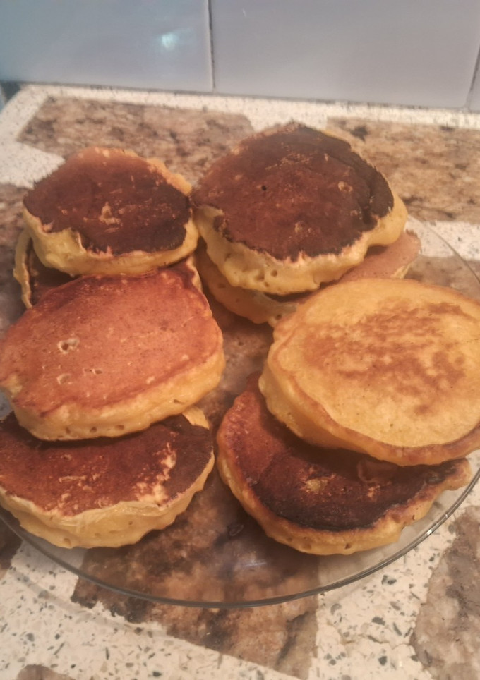 Una foto de Pancakes de zapallo veganos🥞