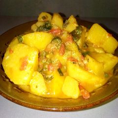 A picture of Potato porridge.
