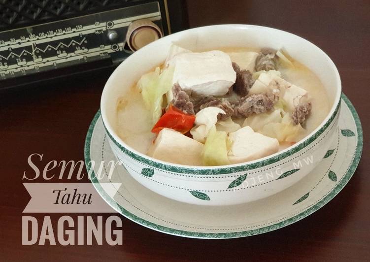 Semur Tahu daging