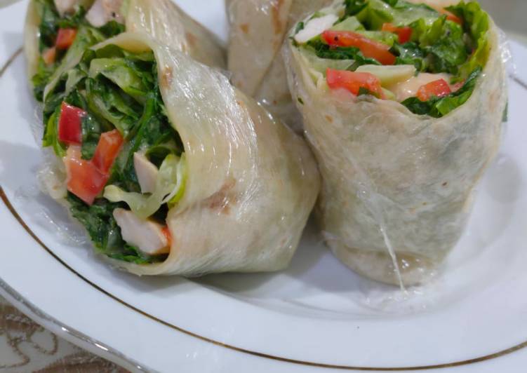 Salad wrap