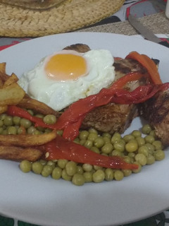 Una foto de Costilla de Cerdo a la Riojana