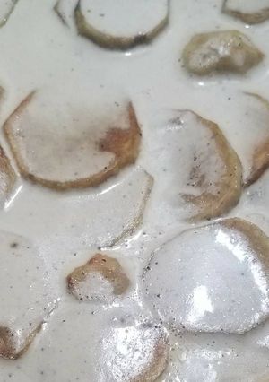 صورة لوصفة صينية كفته مع بطاطا باللبن