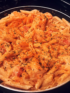 A picture of Cajun Shrimp Alfredo.
